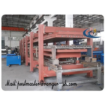 Polyurethane sandwich panel machine for double aluminium-foil paper sandwich panel